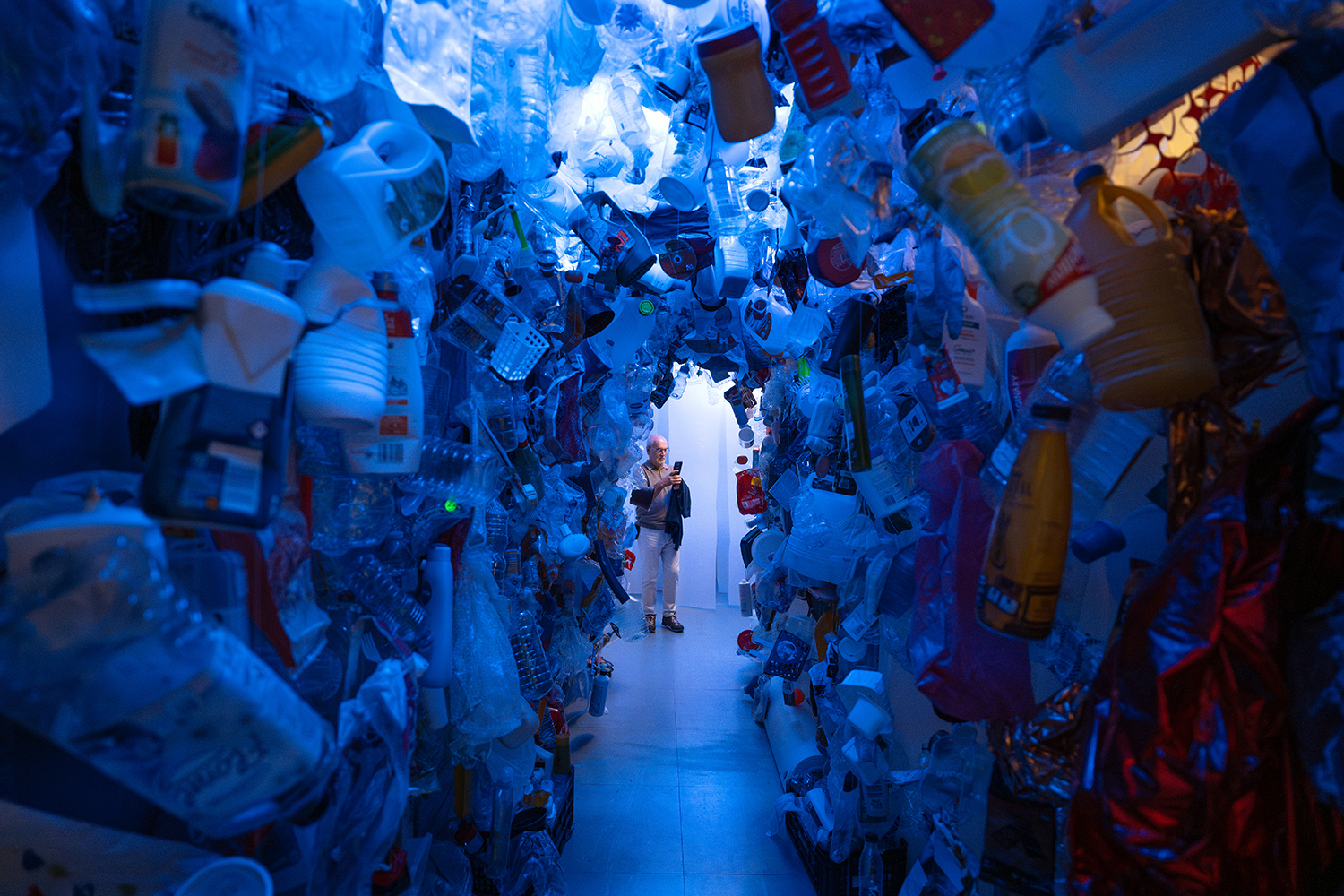 Fotografia d'una part de l'exposició, de GR Visual.