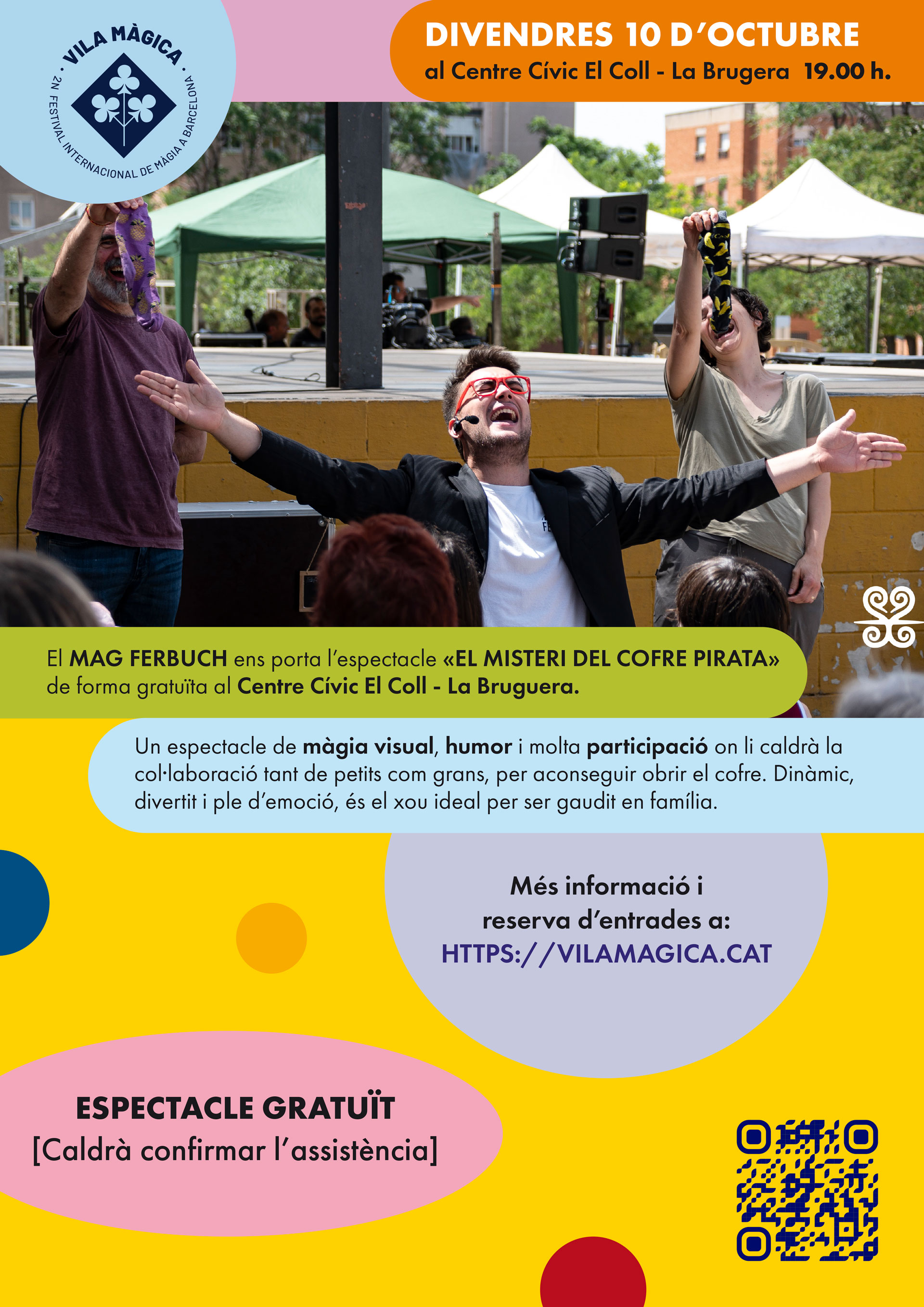 Gala familiar còmica al Centre Cívic El Coll - La Bruguera
