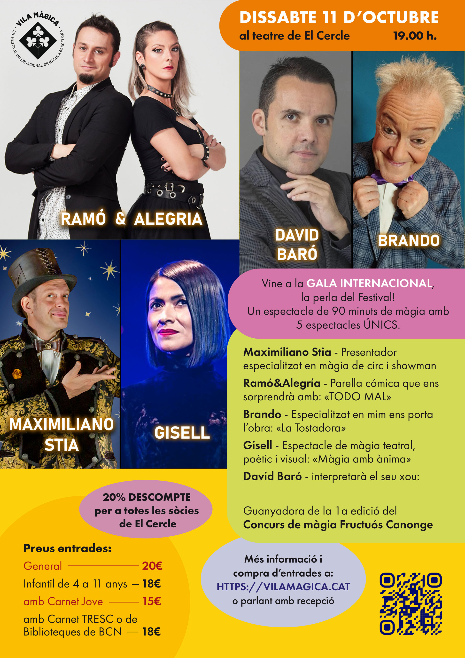Gala Internacional Vila Màgica 5 esdeveniments en 1
