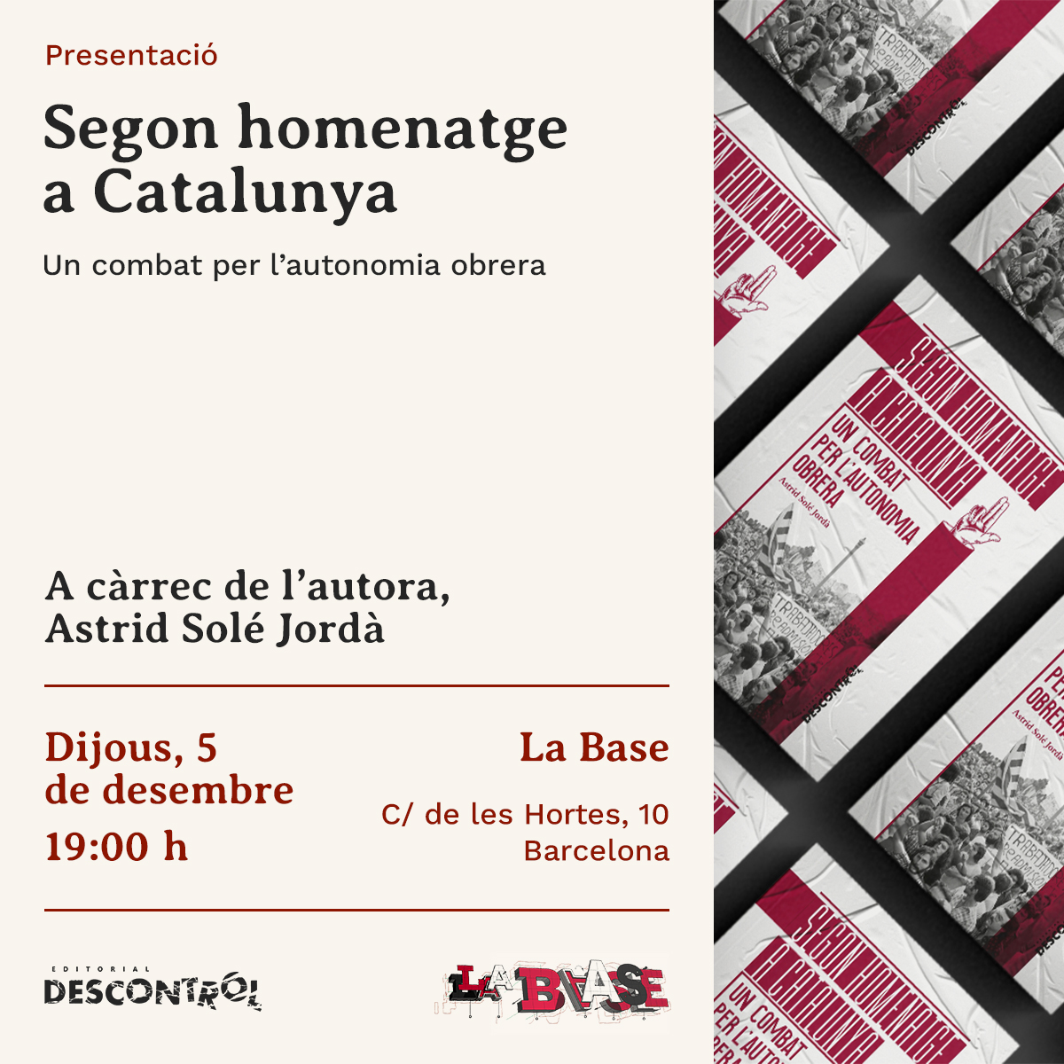 Segon homenatge a Catalunya