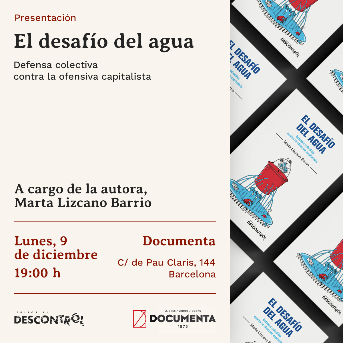 [BCN] Presentación del libro 'El desafío del agua'