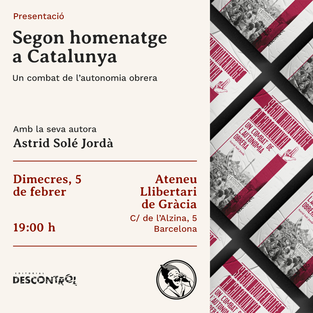 Presentació del llibre 'Segon homenatge a Catalunya'