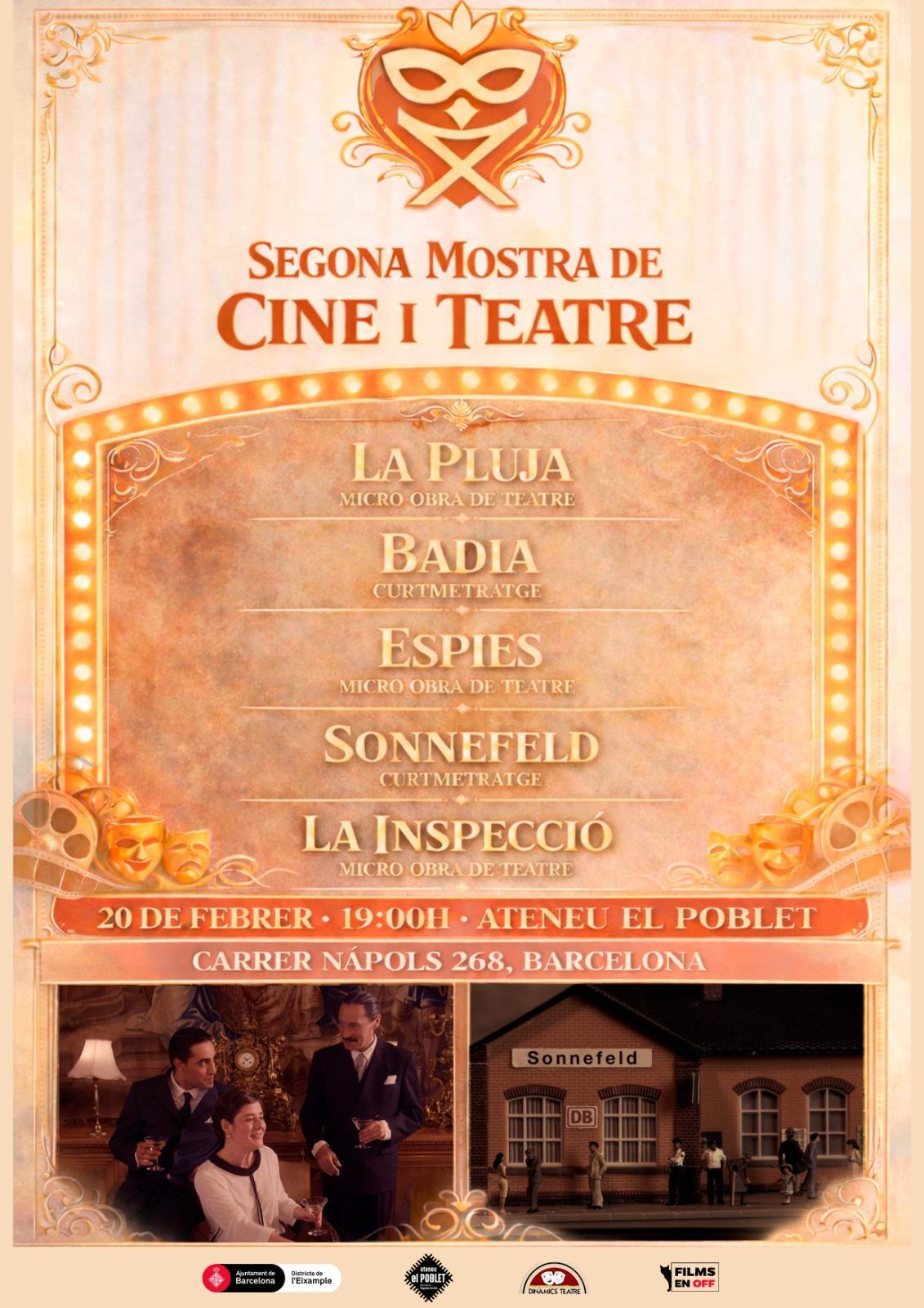 Cartell amb dos fotògrames 