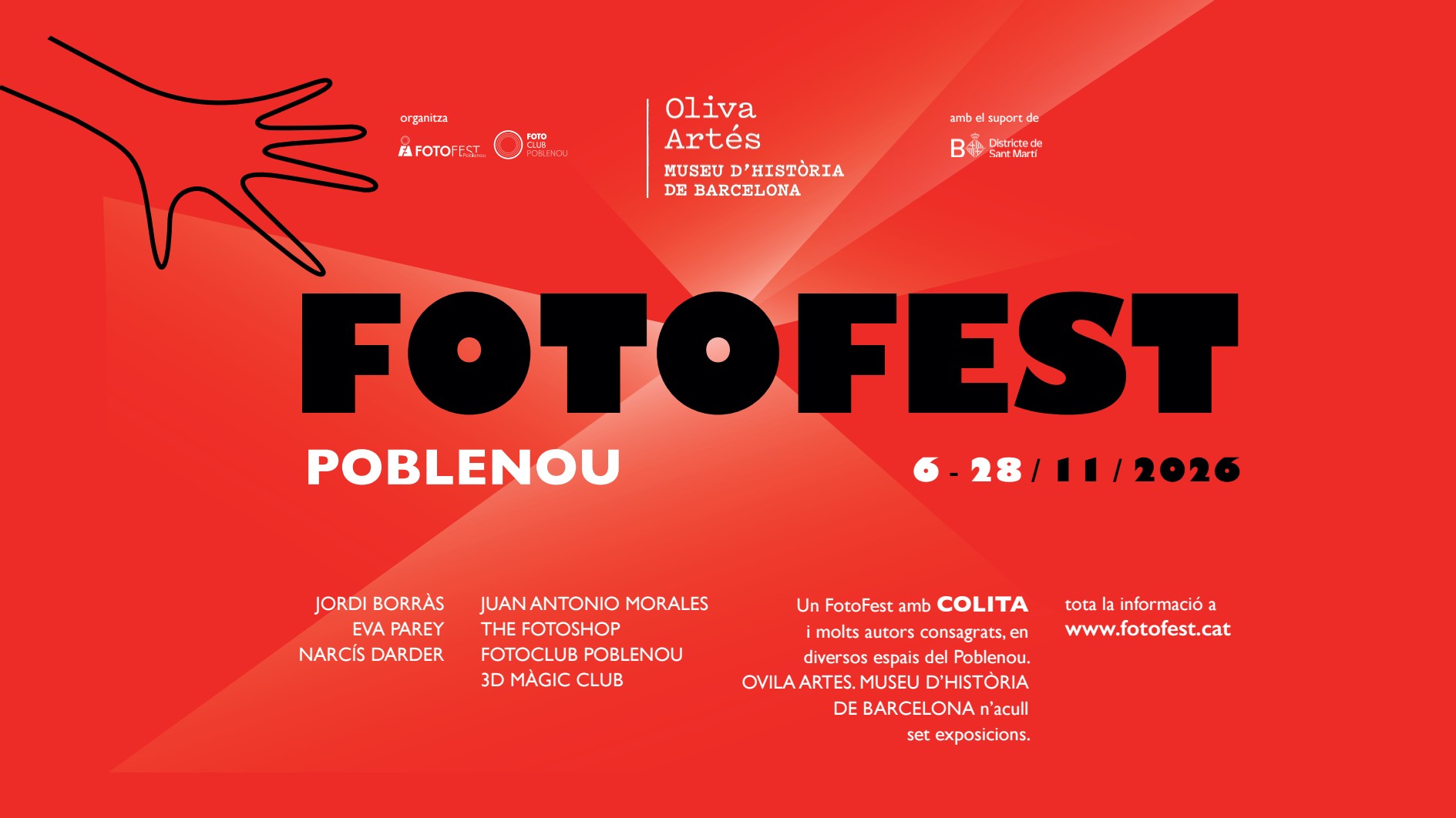 Cartell exposicions Oliva Artés-Museu d'Història de Barcelona