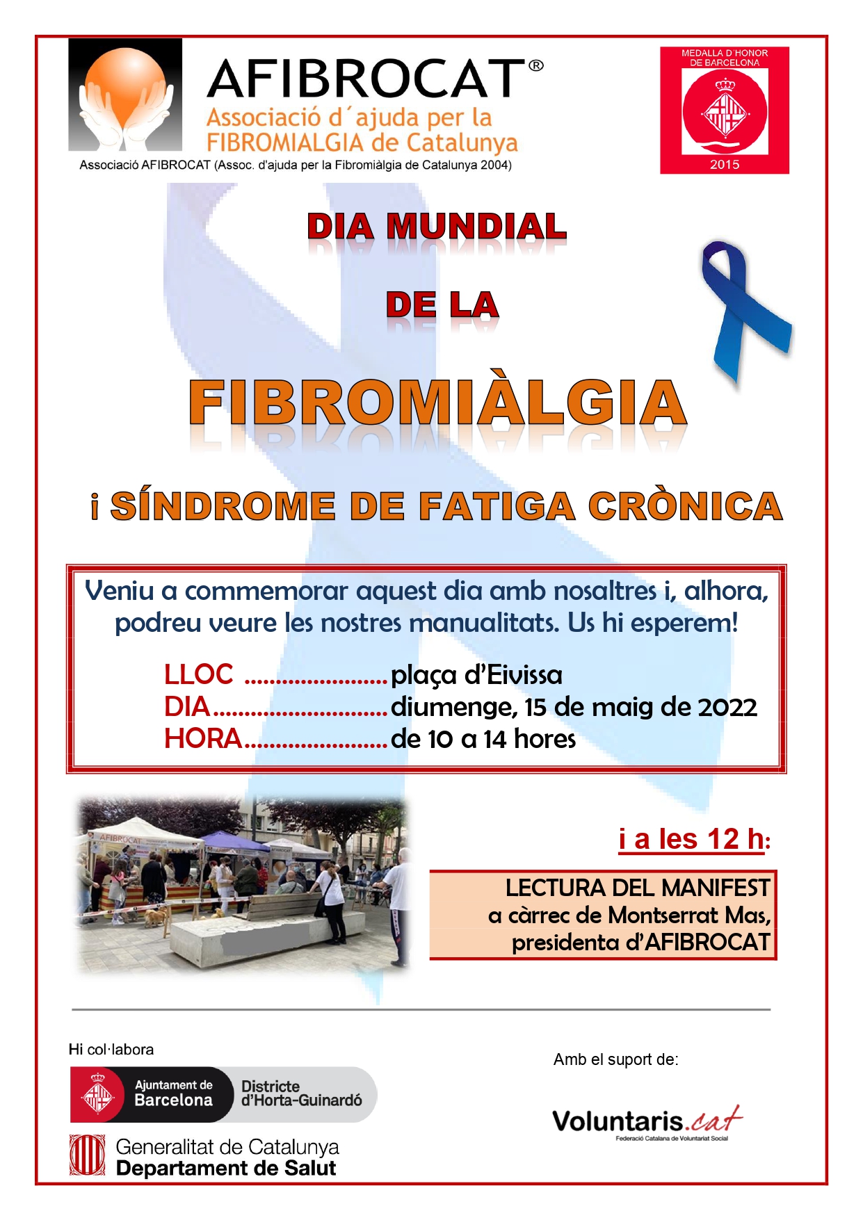 Cartell del Dia Mundial de la Fibromiàlgia 2022