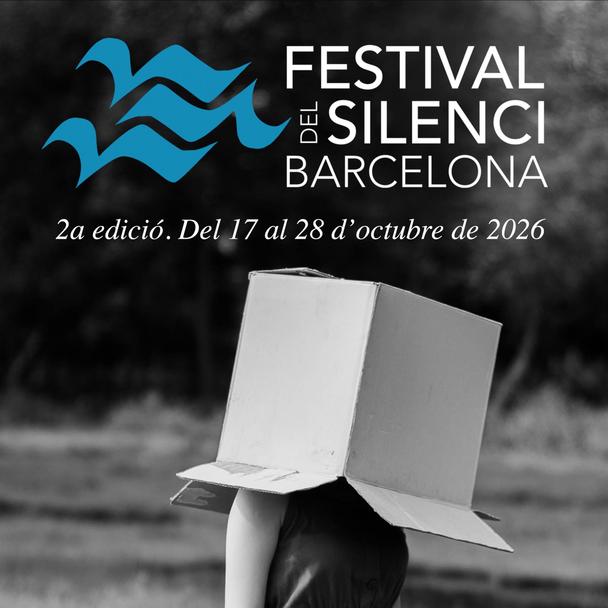 Logotip i fotografia del Segon Festival del Silenci de Barcelona