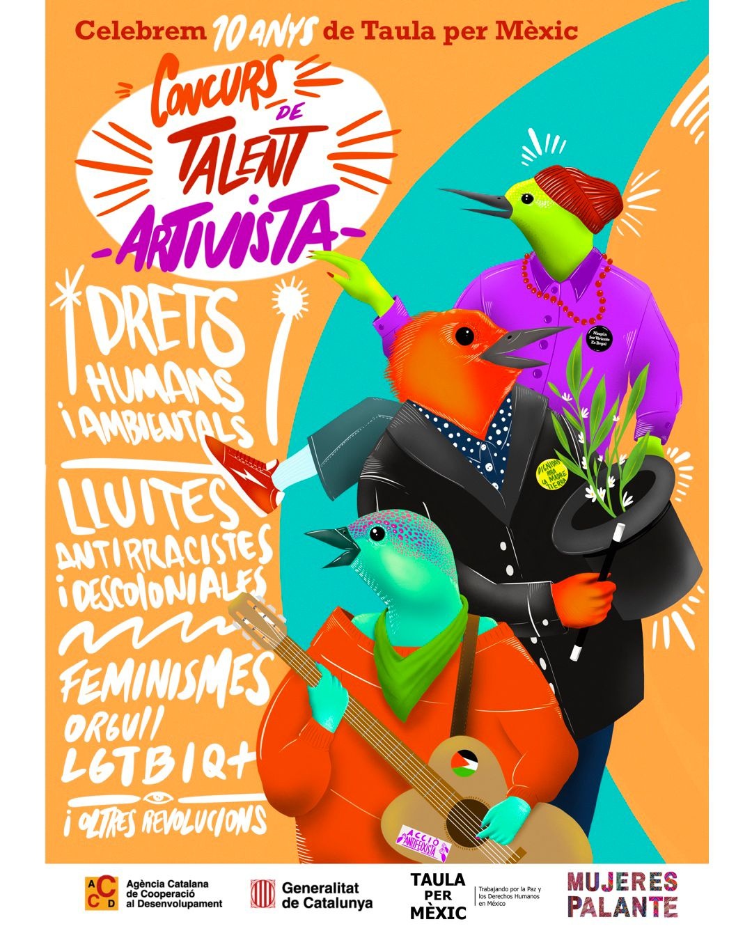 Convocatòria oberta del 1r Concurs de Talent Artivista a Catalunya