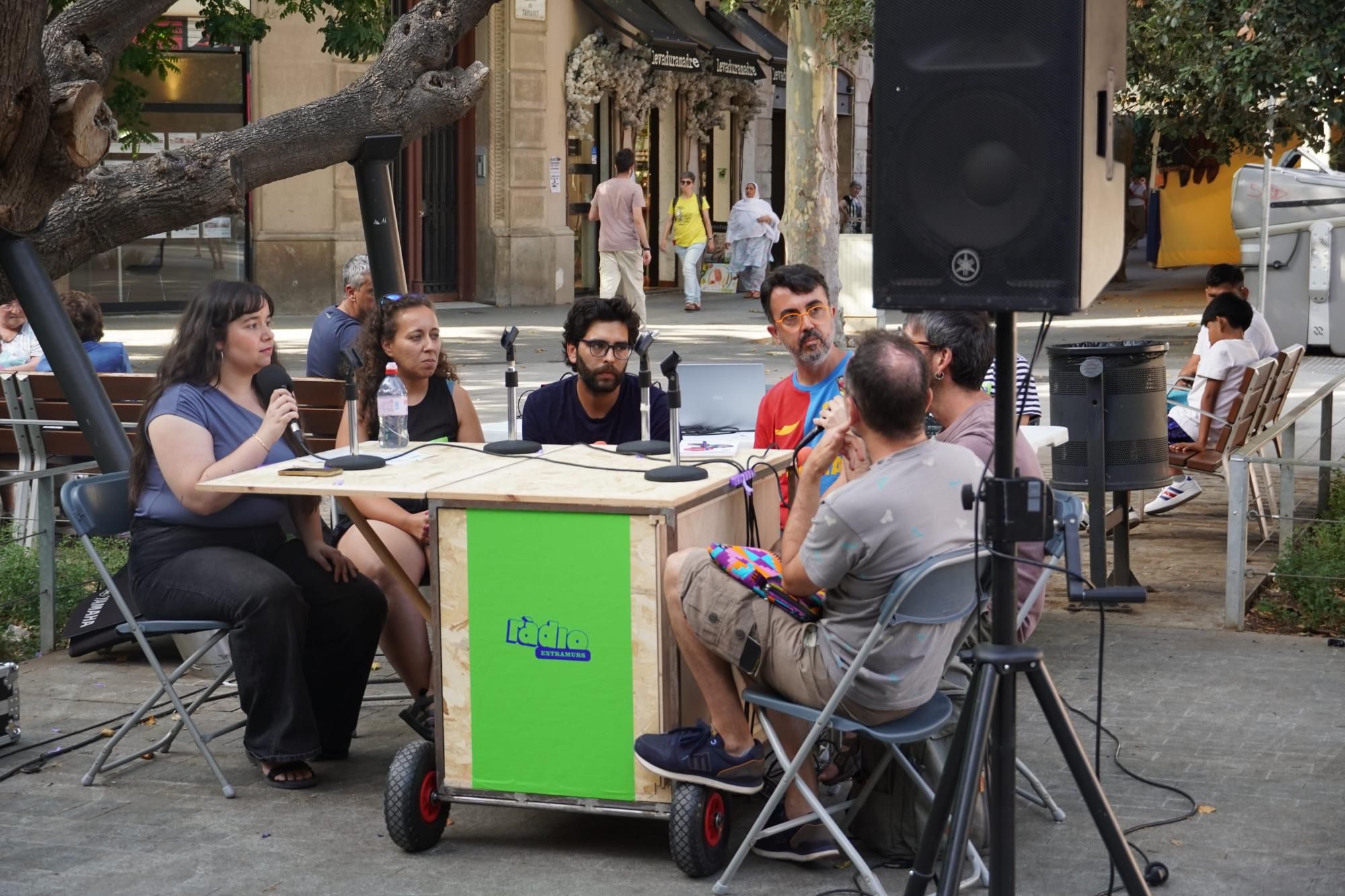 Ràdio a la fresca per la Festa Major del Raval