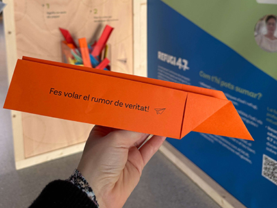 L’exposició «La fortuna de compartir la vida»