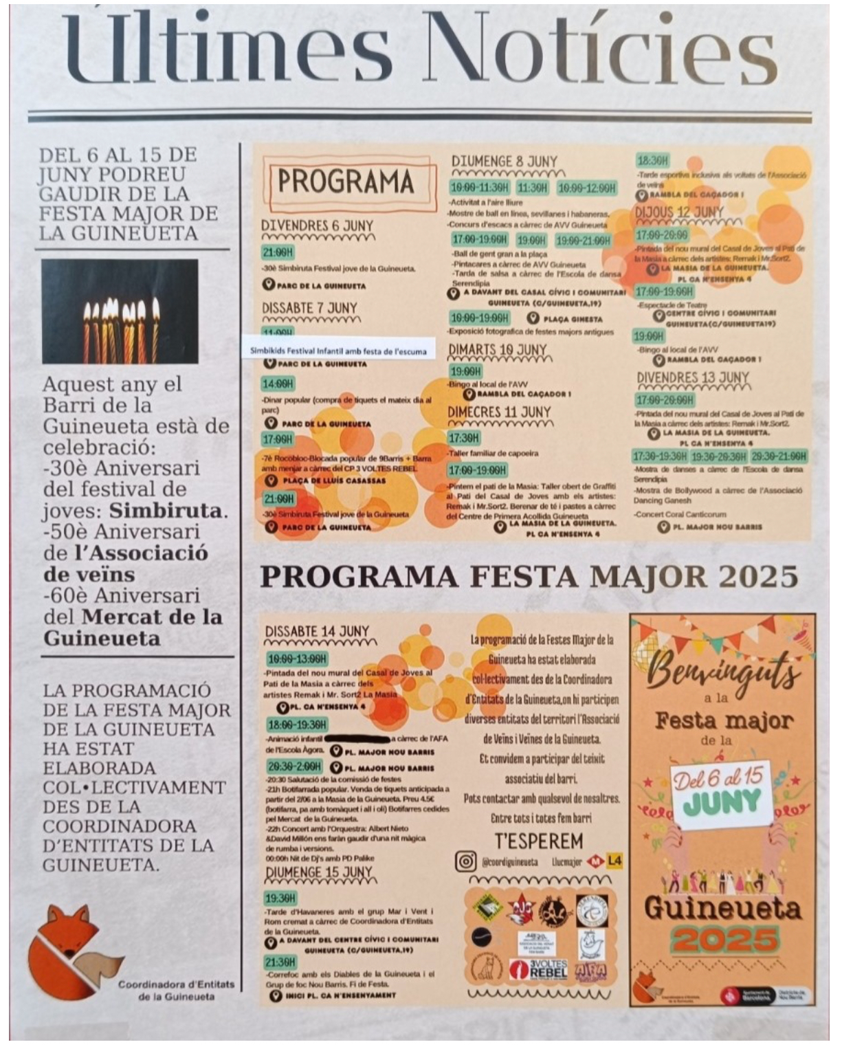 Festa Major de La Guineueta