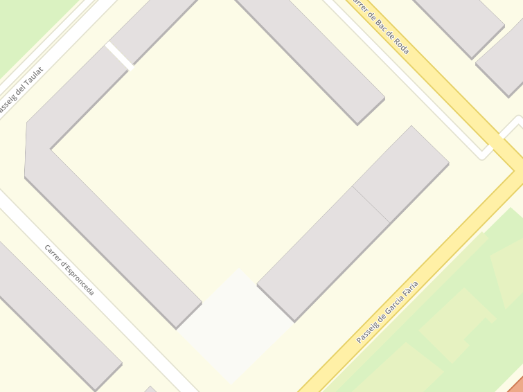 Interior d'illa Joan Fuster i Ortells