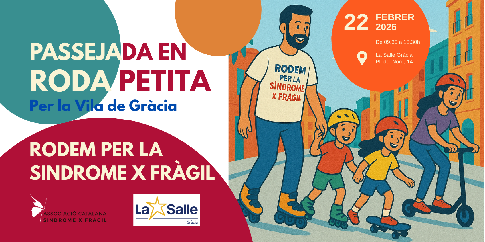 Passejada en Roda Petitat. Rodem per la Síndrome X Fràgil 2026