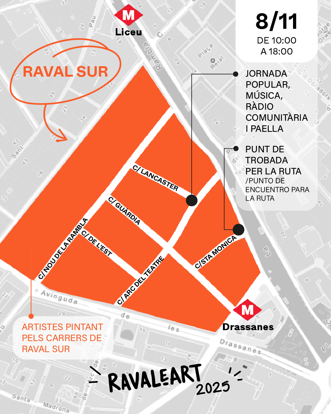 RavaleArt jornada popular 8 de novembre 2025