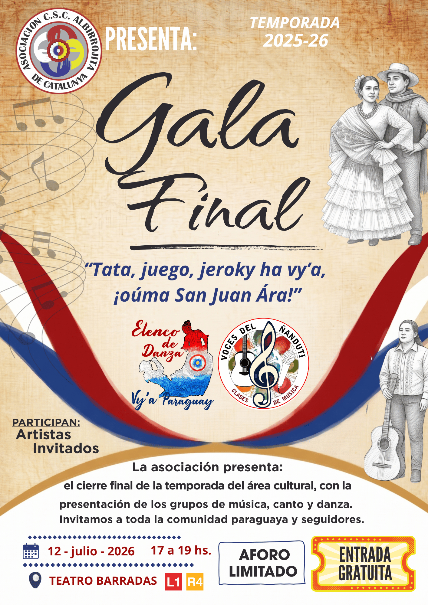 cultura paraguay danza musica guarani