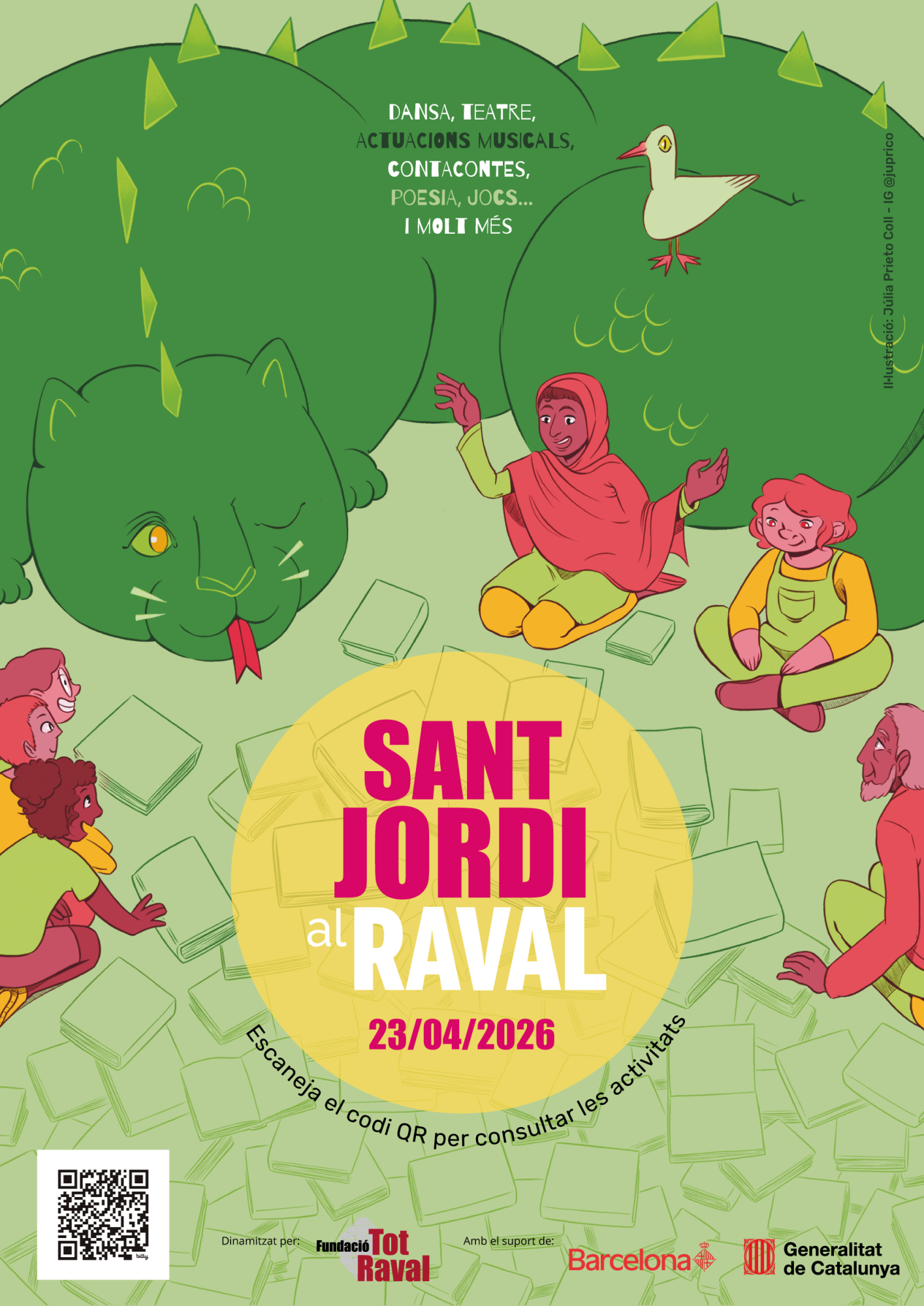 Sant Jordi al Raval amb la Ràdio Extramurs