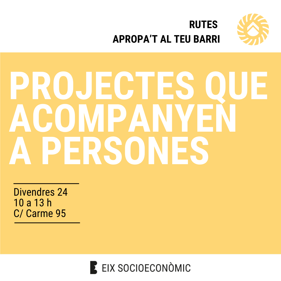 ruta projectes que acompanyen a persones