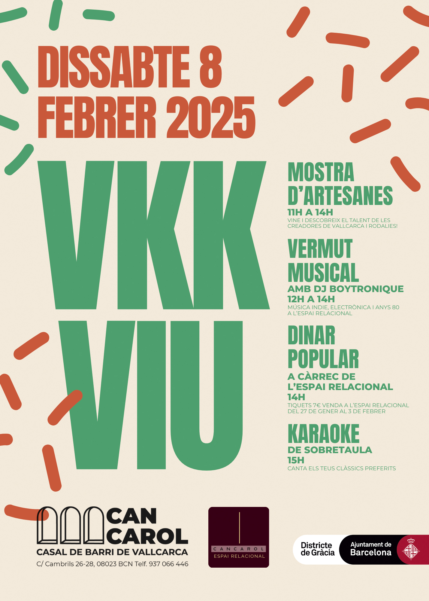 Cartell de la Jornada VKK VIU 2025