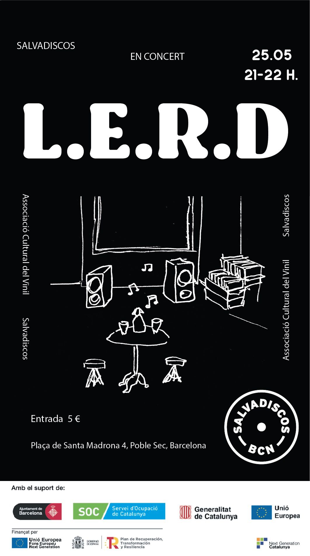Cartell Concert LERD