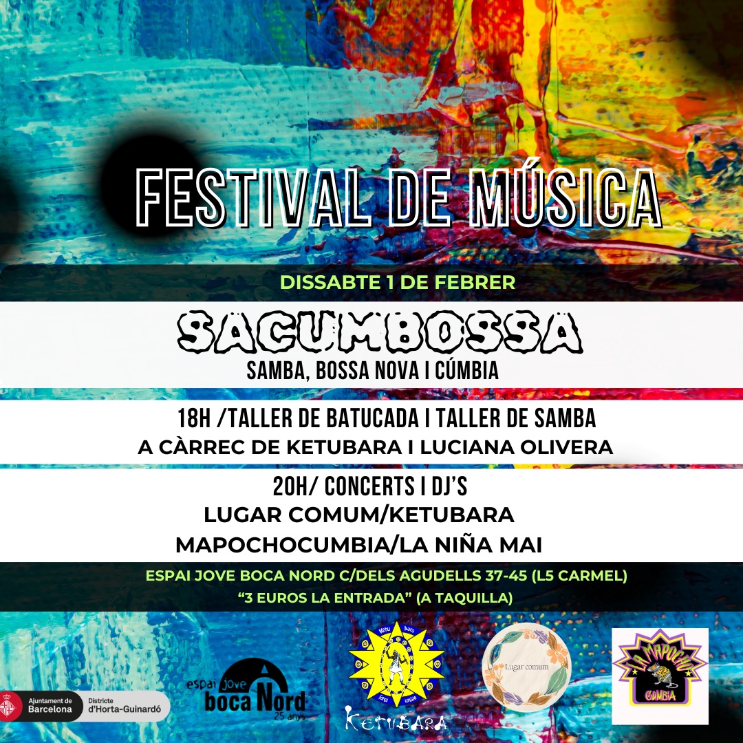 Cartell Festival Sacumbossa