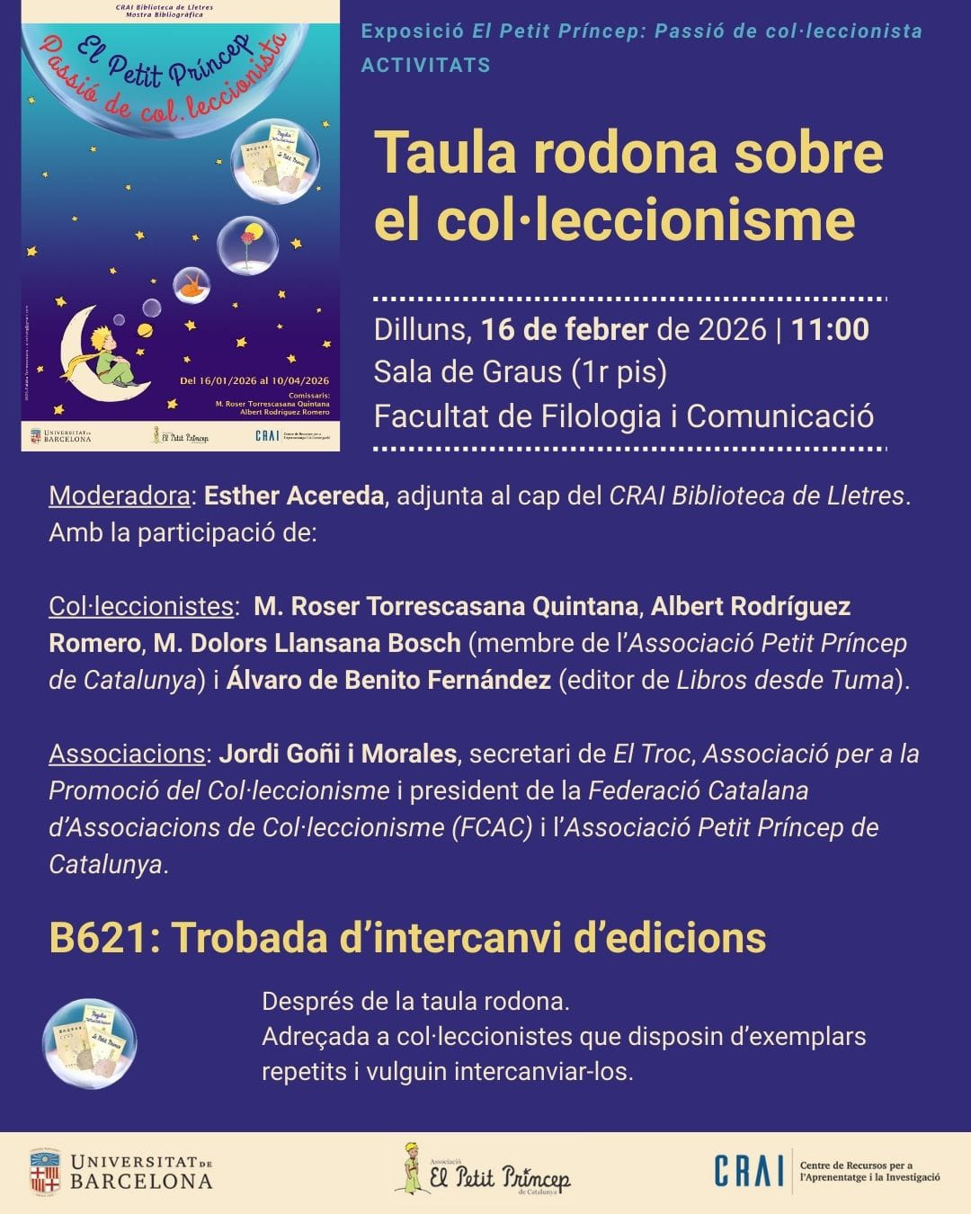 Cartell de l'activitat