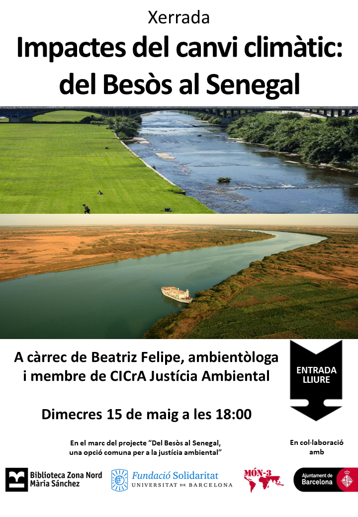 Impactes del canvi climàtic: del Besòs al Senegal