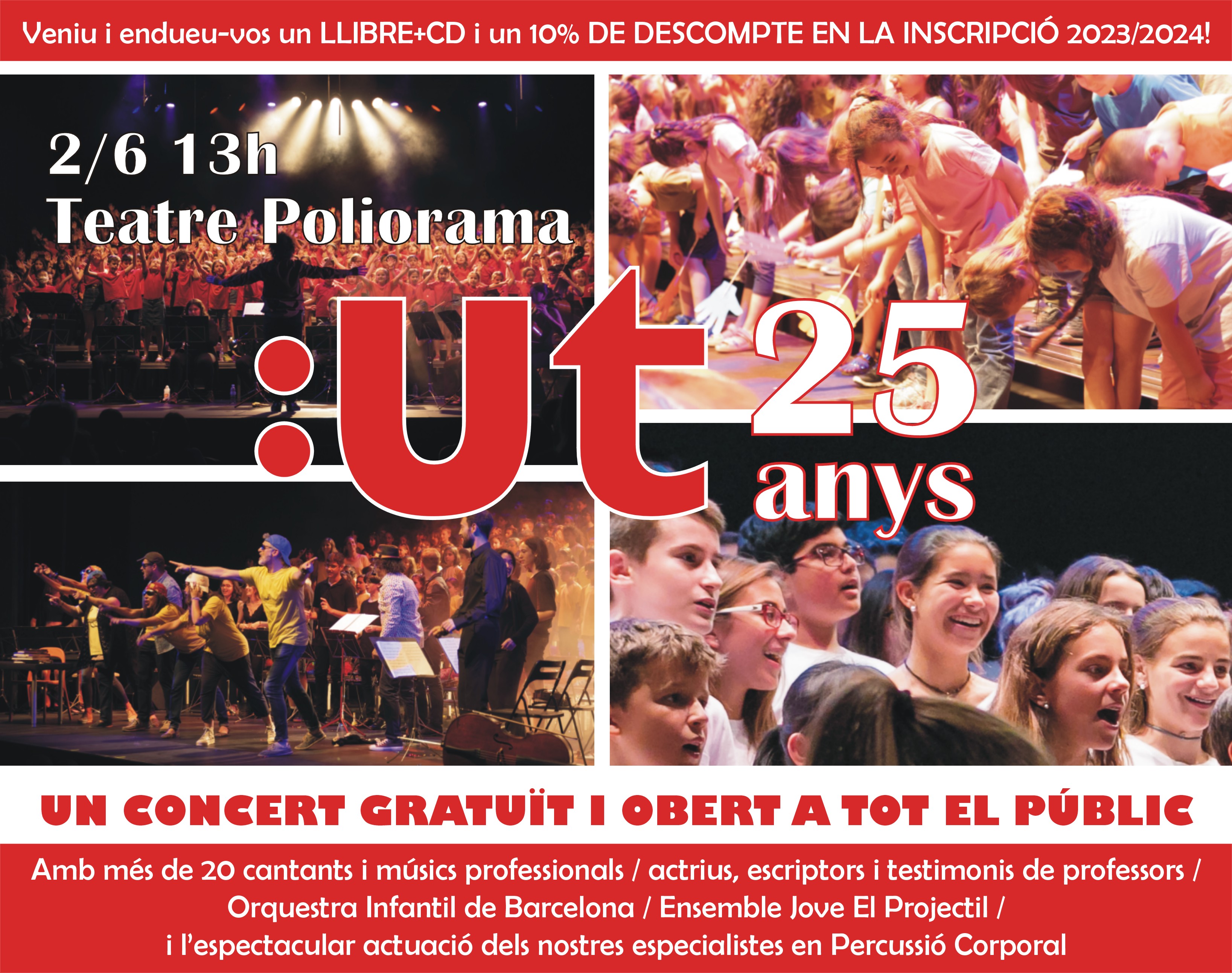 Concert del 25è aniversari d'Ut