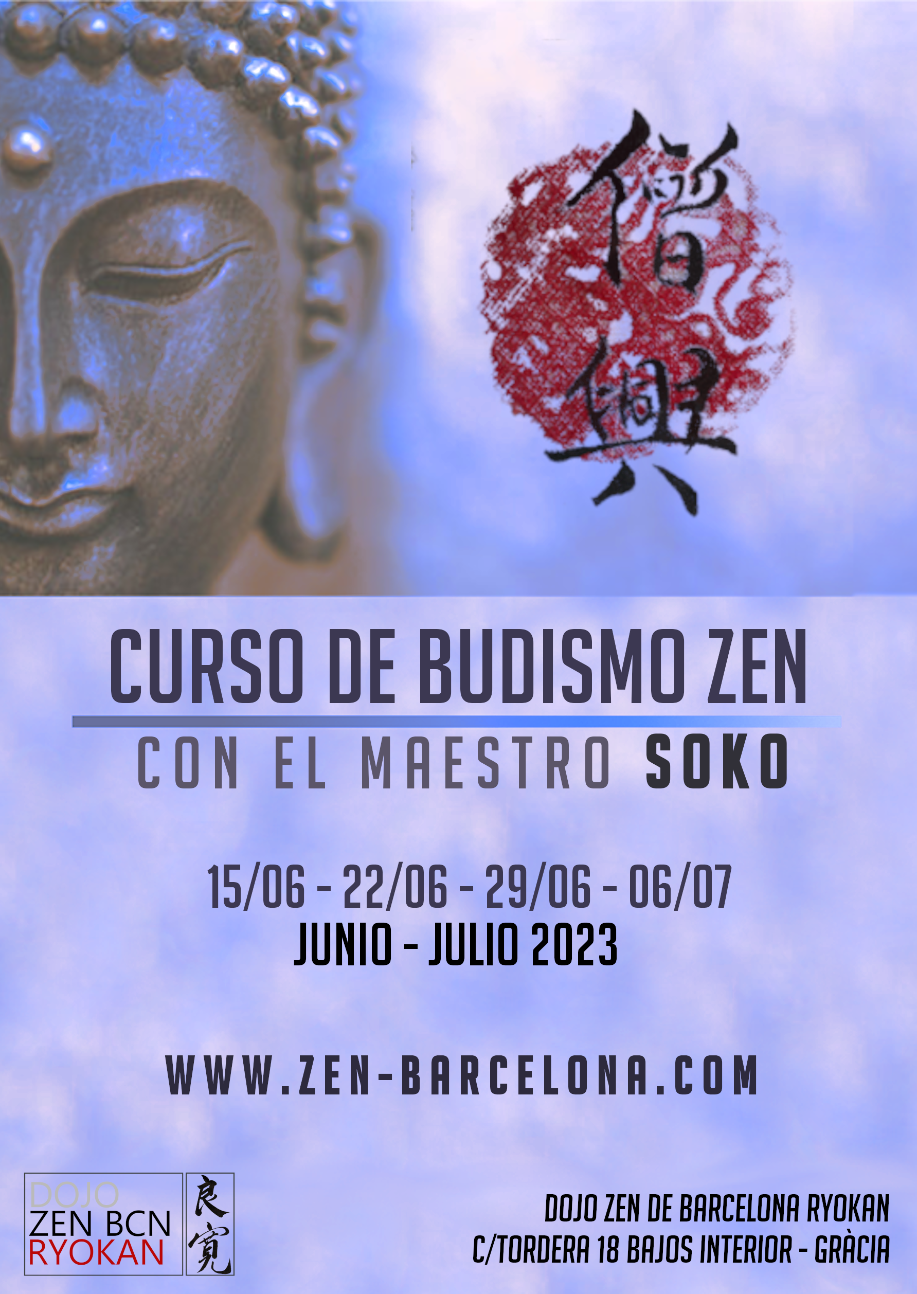 Curso de Budismo Zen con el Maestro Soko