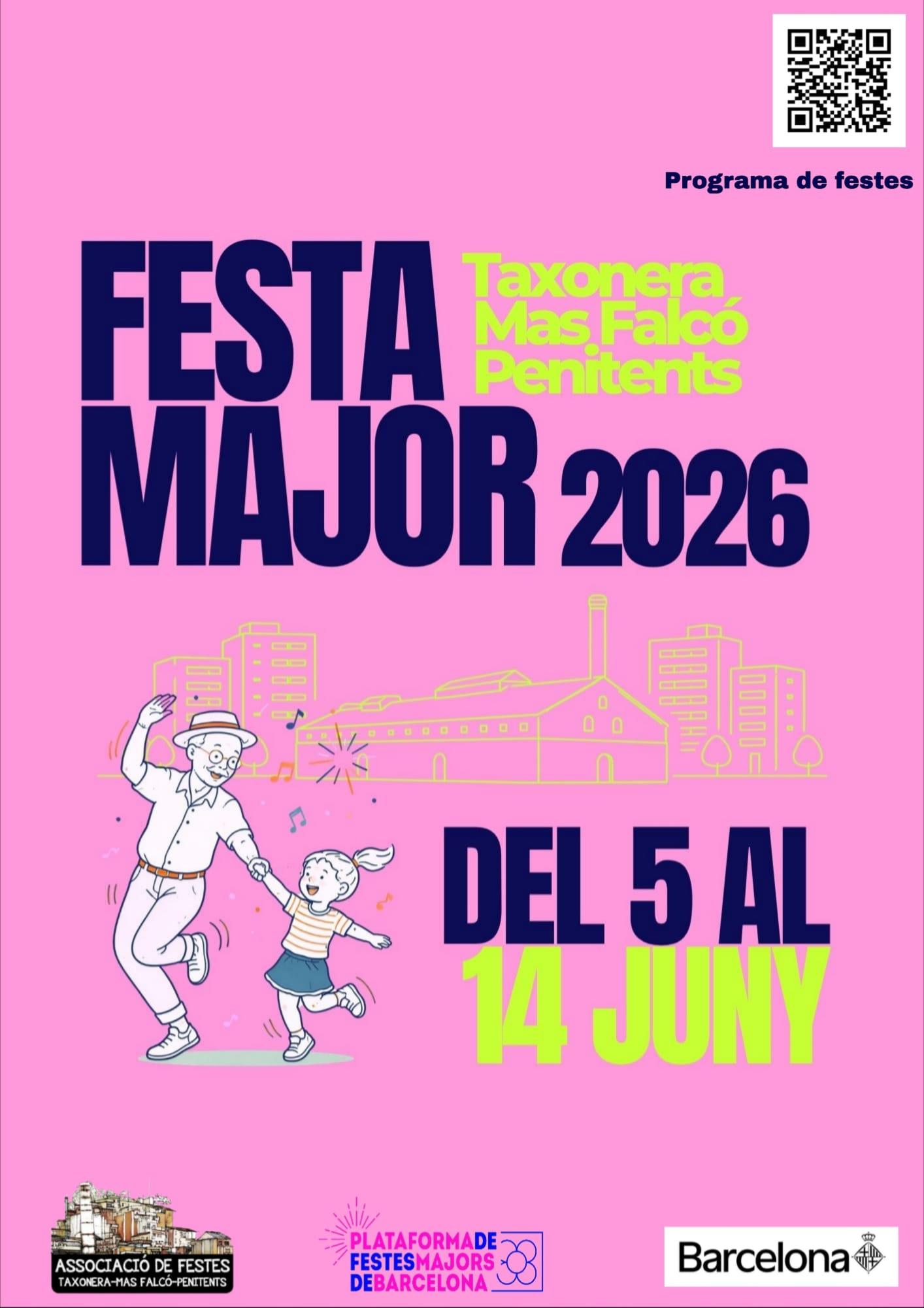 Aquest ha estat el cartell guanyador al concurs d'aquests any.Disseny de Naira Manceñido.