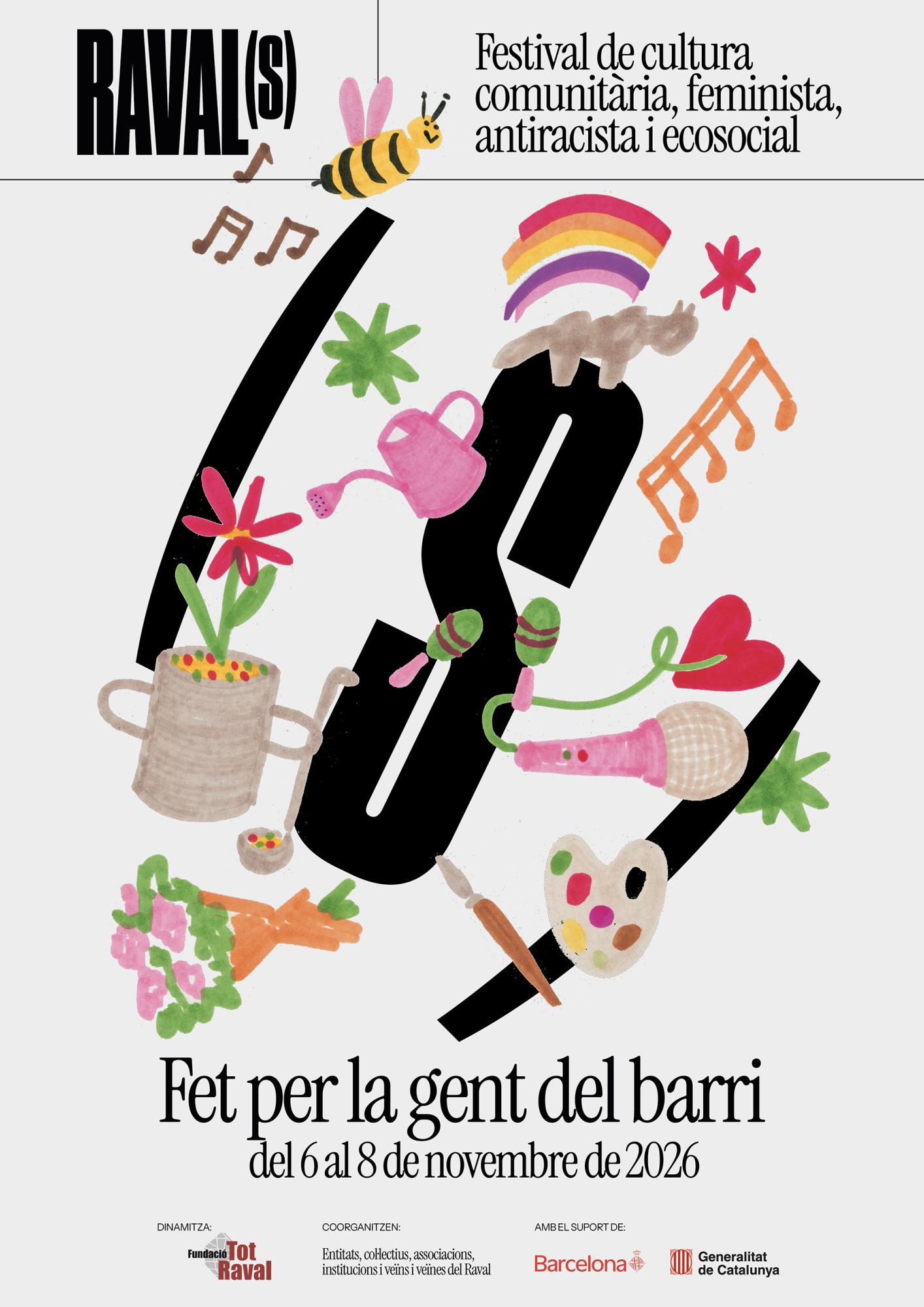 Cartell festival Raval(s) 2026