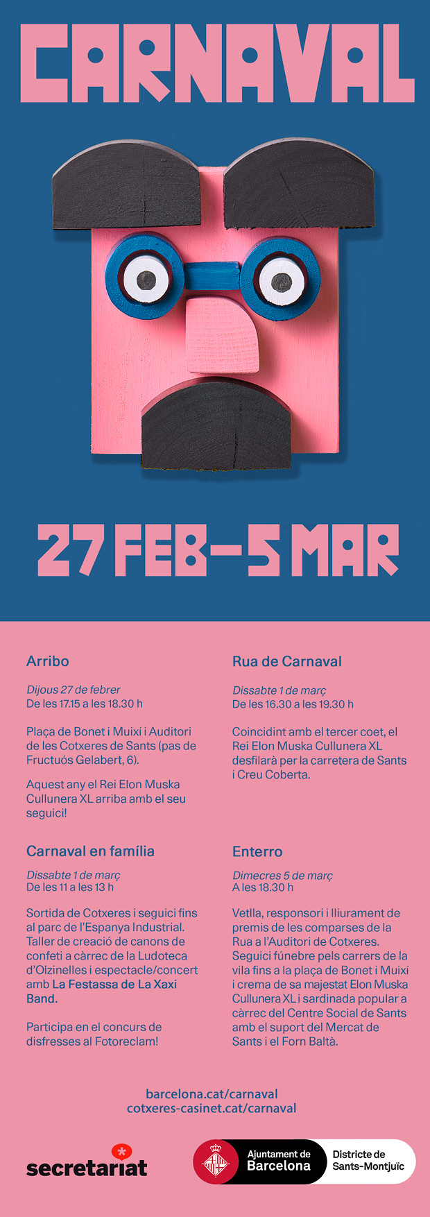 cartell Carnaval de Sants