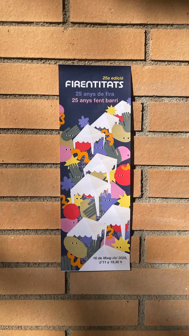 Aquest any, Firentitats celebra la seva 25a edició sota el lema “25 anys de fira, 25 anys fent barri”, una cita molt especial que posa en valor la feina col·lectiva i el compromís de les entitats amb la comunitat.