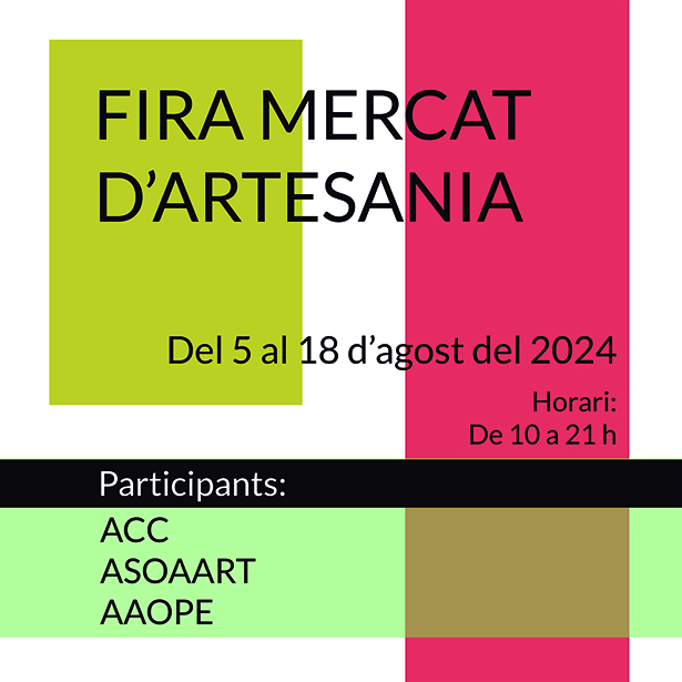 FIRA MERCAT D'ARTESANIA