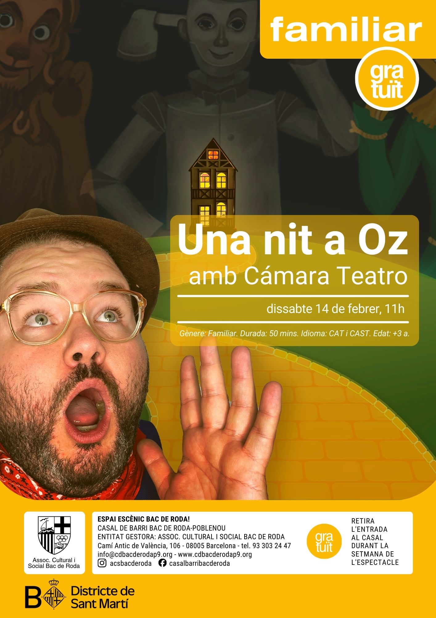 cartell espectacle una nit a oz
