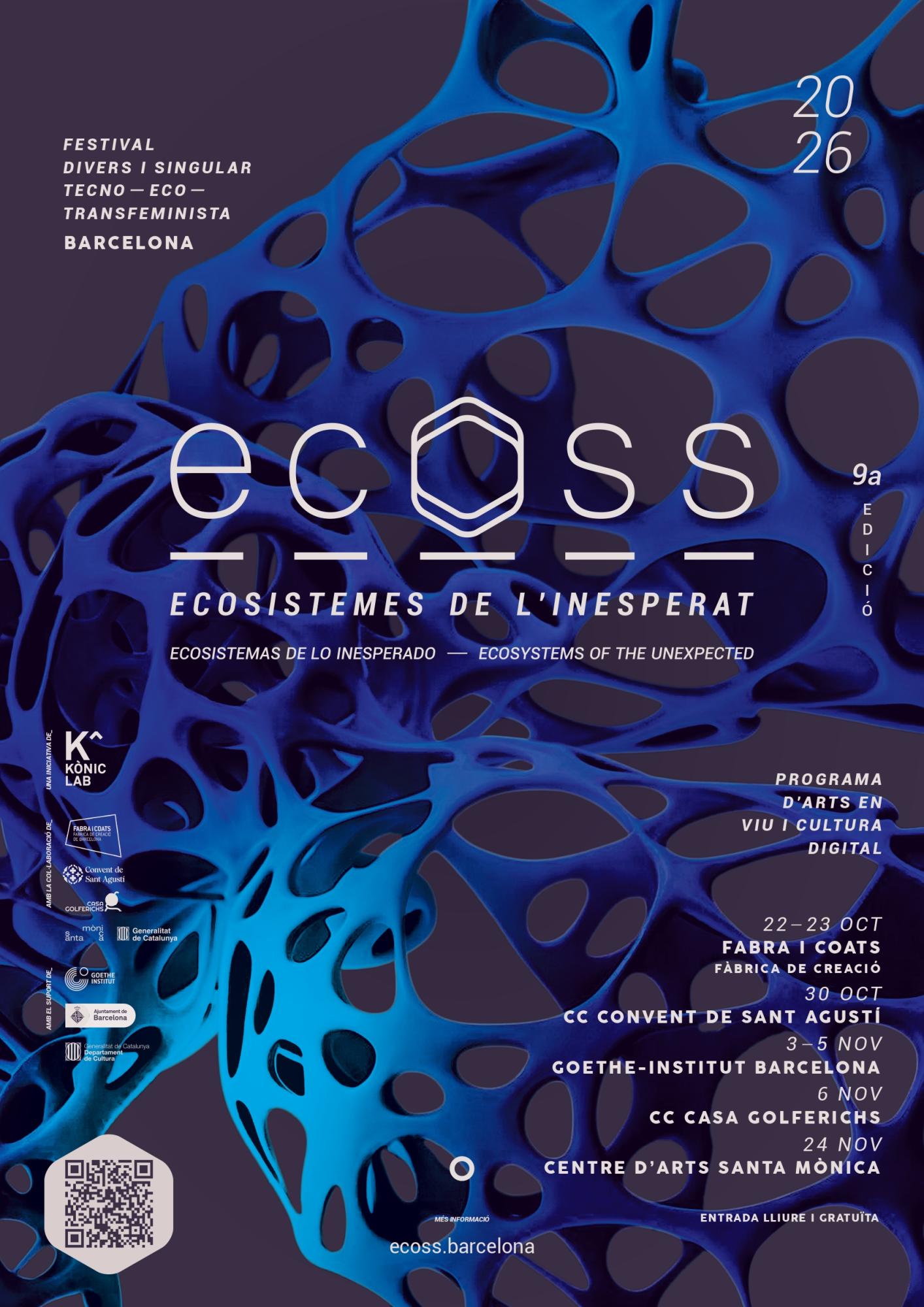 Cartell 9a edició festival ECOSS