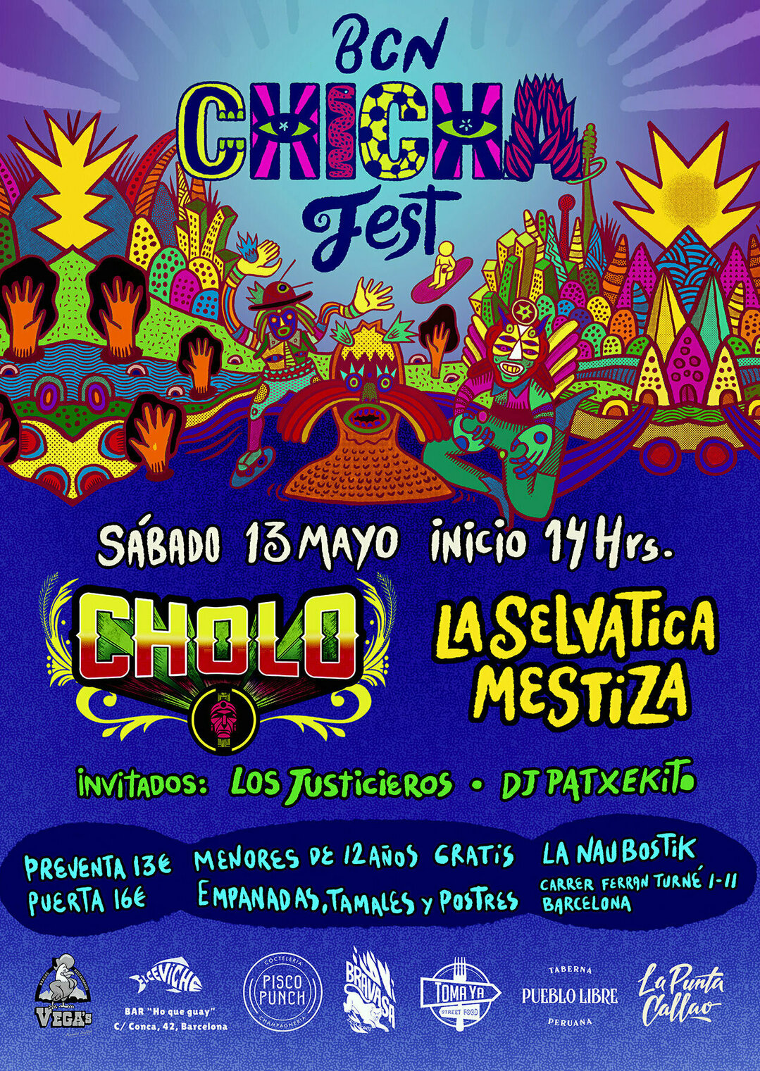 Cartell del Bcn Chicha Fest