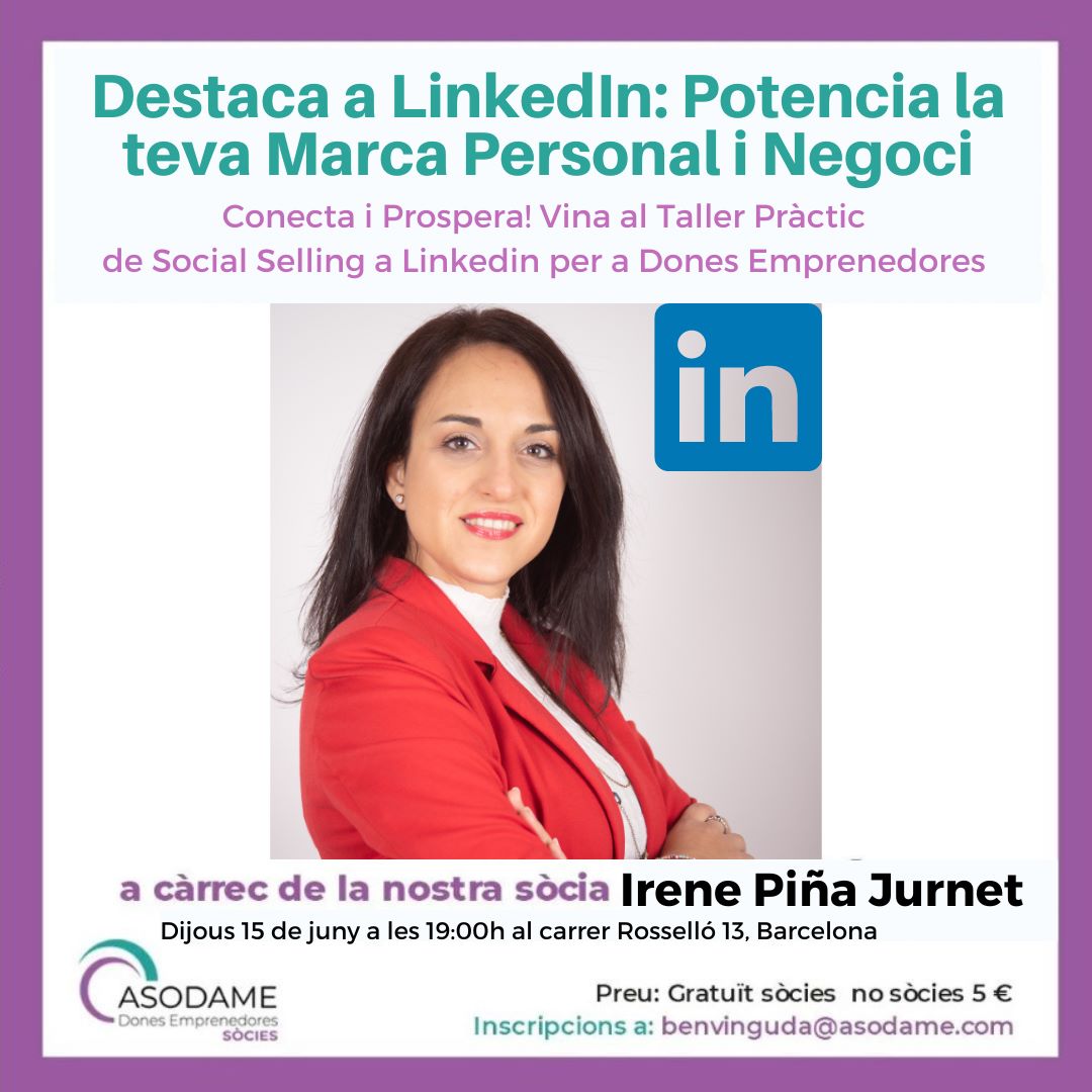Taller "Destaca a LinkedIn: potencia la teva marca personal i negoci"