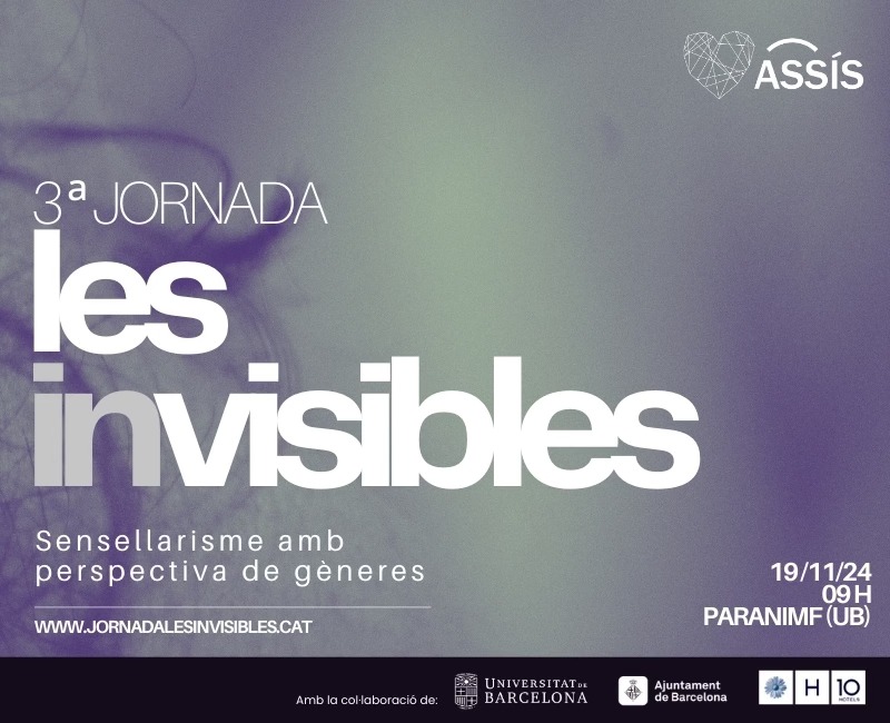 3a Jornada les inVISIBLES: sensellarisme femení i perspectiva de gèneres