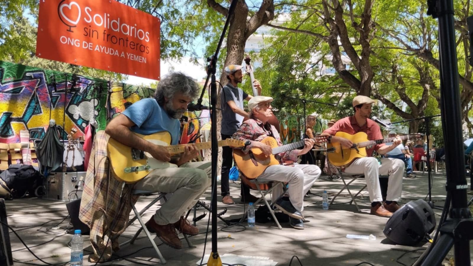 Música en viu a la Festa Solidària pel Iemen