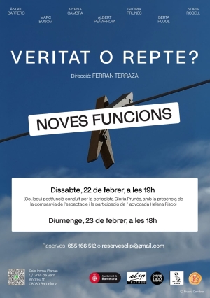 Cartell de 'Veritat o repte'