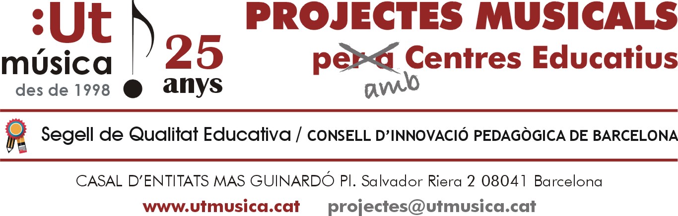 Ut: Projectes Musicals amb Centres Educatius