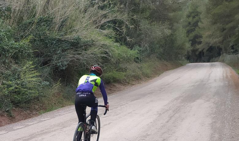 Ciclista pedalant