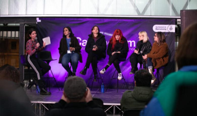 Fotografia del 8M Canòdrom 2024