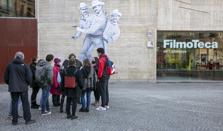 Mural #Visibles Filmoteca de Catalunya