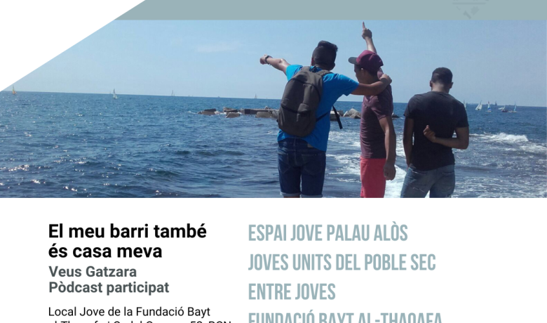 Cartell activitat Gatzara - Podcast comunitat i jovent