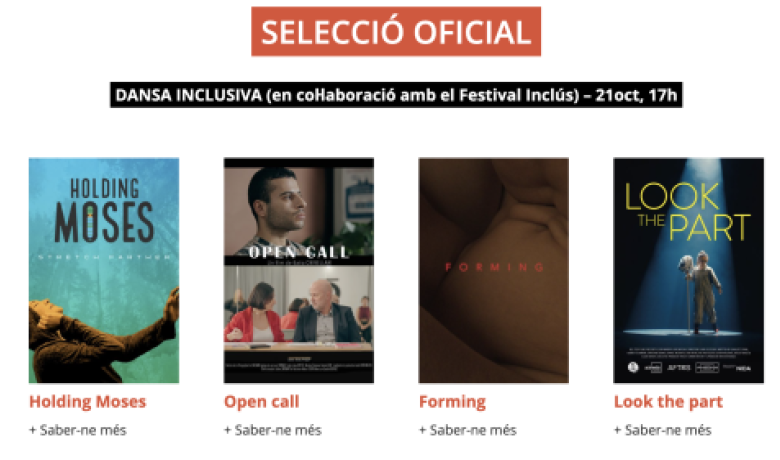 Mostra de curts del Festival de Cine i Dansa Choreoscope