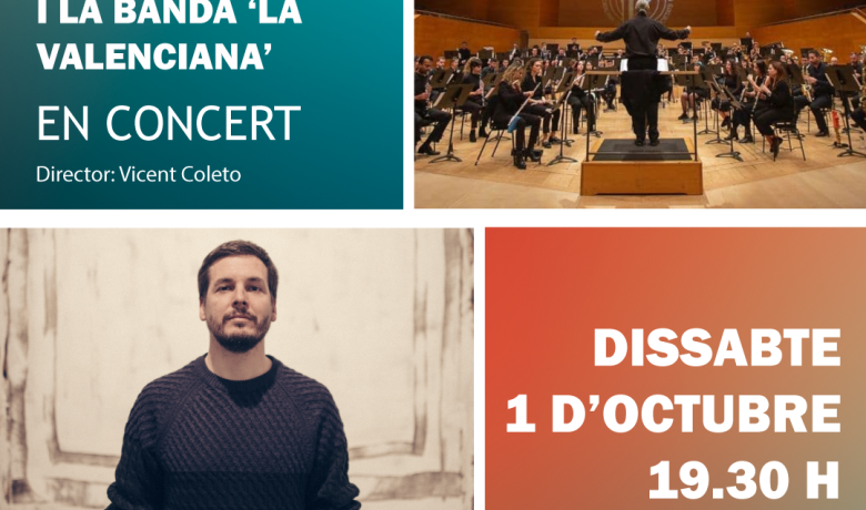 Pau Alabajos amb La Valenciana. Dissabte 1 d'octubre a les 19:30h a Sants Teatre