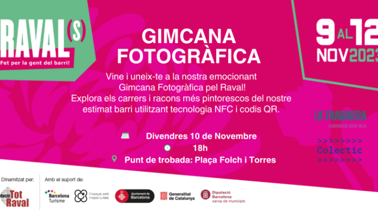 Gimcana fotogràfica pel Festival Raval(s).