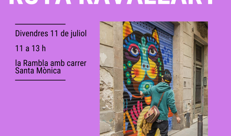 ruta ravaleart per festa major del raval