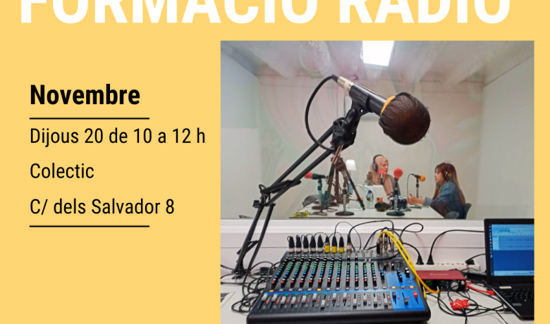formació ràdio comunitària
