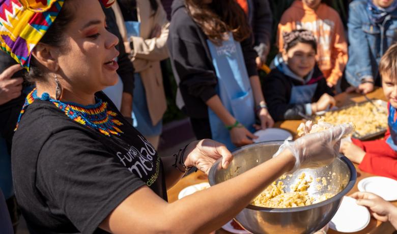Taller de cuina afrocolombiana a càrrec de Diana Pérez (Festa Convité, 2023)